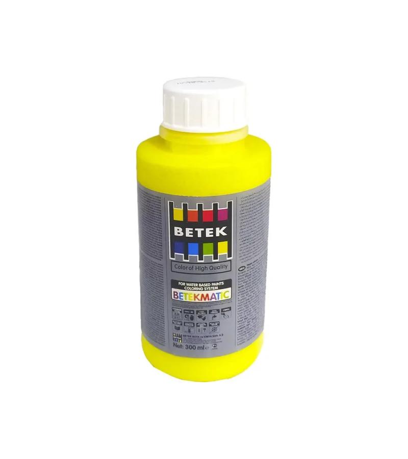 საღებავის ფერი Betek Matic  ფერი. Lemon   0.300ლტ — ტონერები
