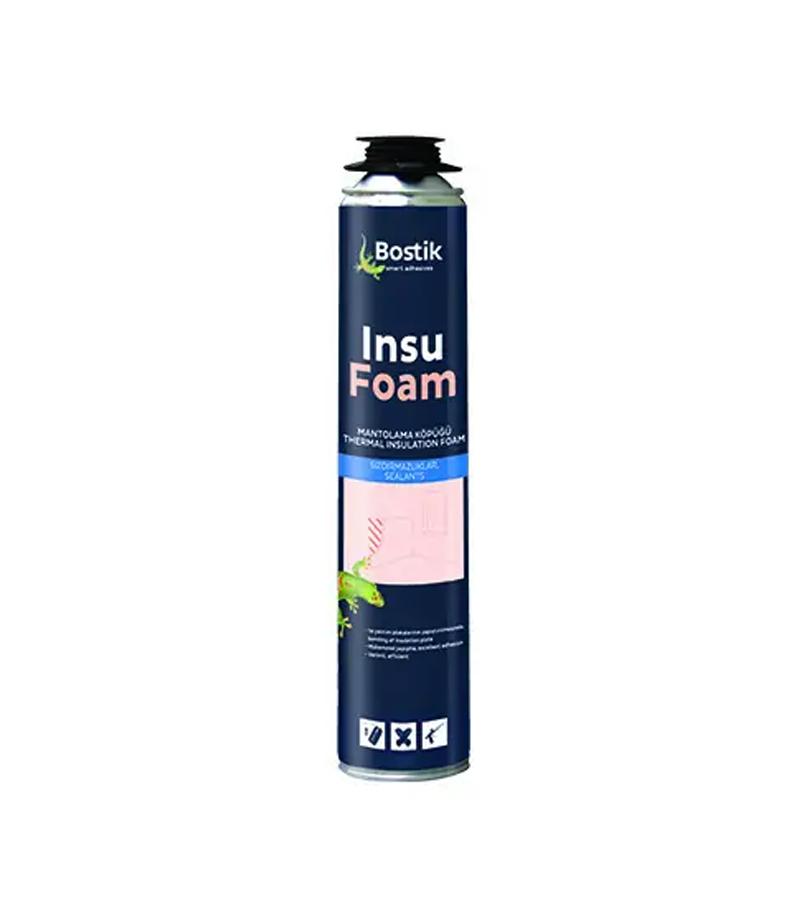 სამშენებლო ქაფი პისტოლეტისთვის  InsuFoam   750 მლ.     BOSTIK — სამონტაჟო ქაფი