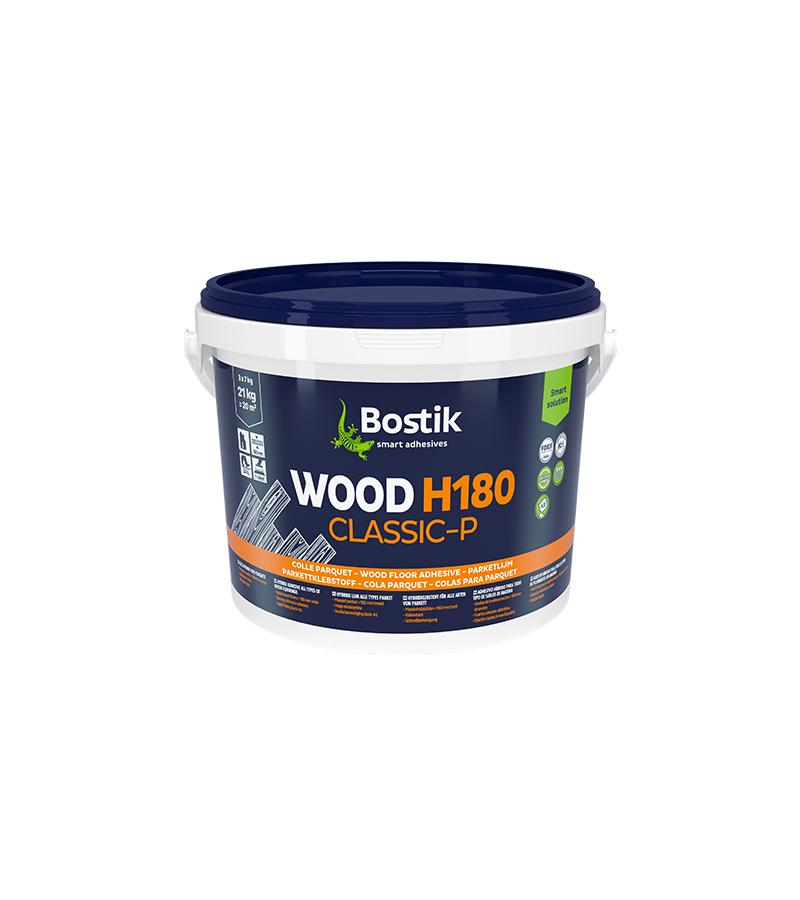 წებო პარკეტისათვის WOOD H180 CLASSIC-P 21კგ. BOSTIK — წებო
