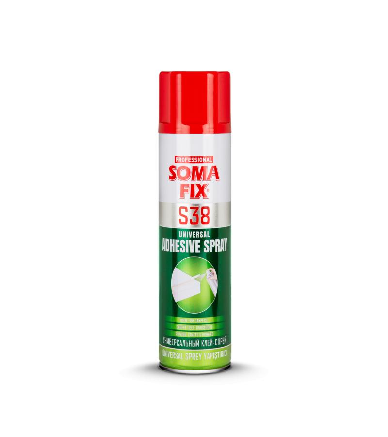წებო უნივერსალური S38 Universal Adhesive Spray  500 მლ.    SomaFix — წებო