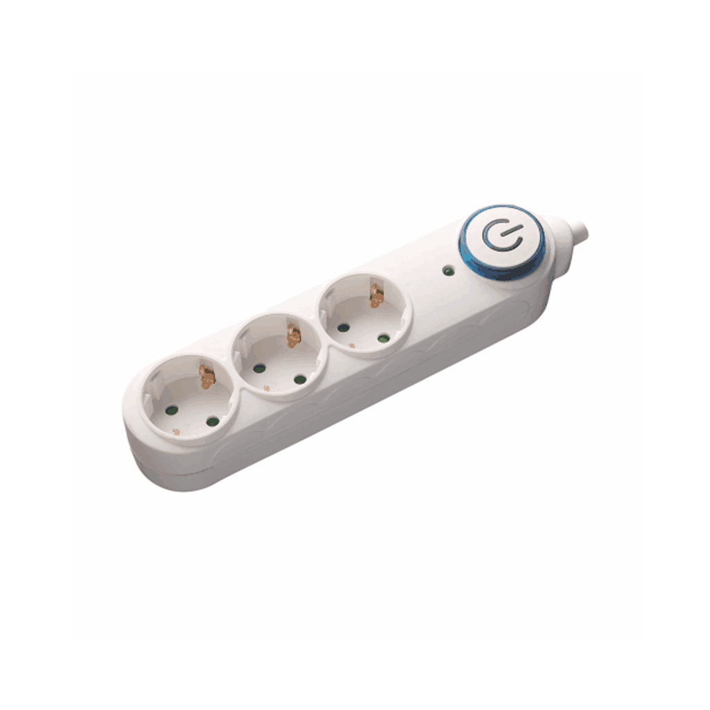 დამაგრძელებელი 3 ადგილიანი 1,5მ LINUS SOC22-8546 — დამაგრძელებელი და გადამყვანები