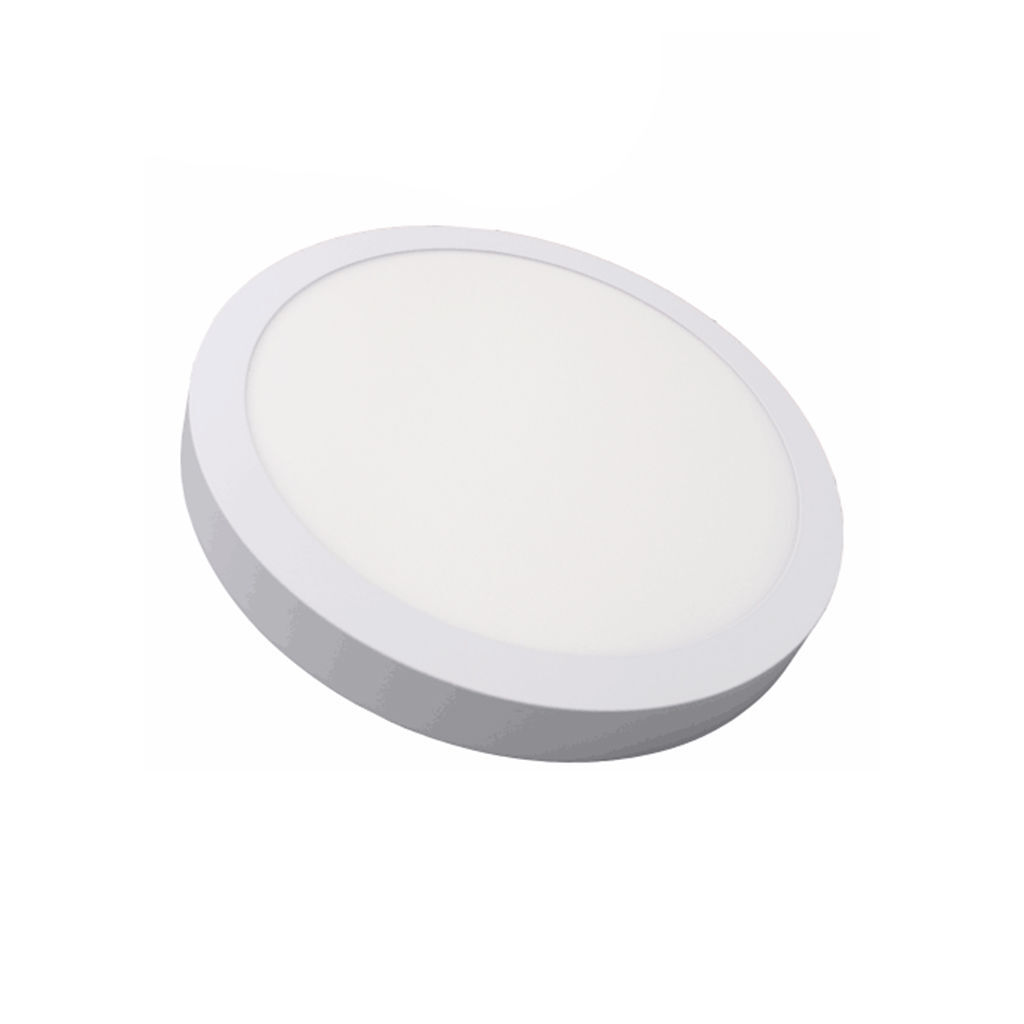 LED პანელური სანათი გარე მონტაჟი მრგვალი 24w 6500K LINUS — LED განათება
