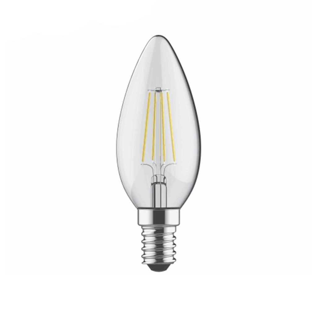 LED ნათურა Filament 2W E14 2700K L173-1234 LUXRAM — ნათურა და ვაზნა