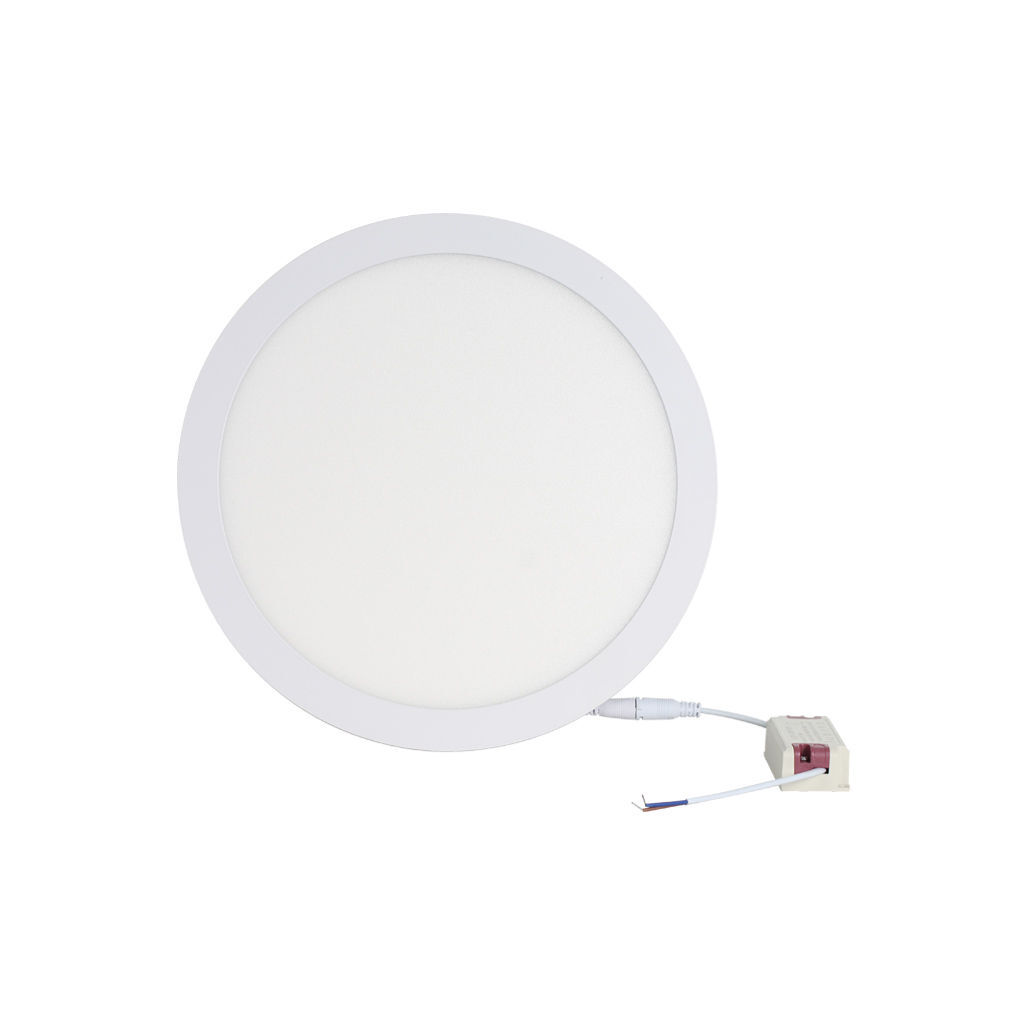 LED პანელური სანათი (მრგვალი) 24w 4000K LED Slim Panel Light (Round) 24w 4000K — LED განათება