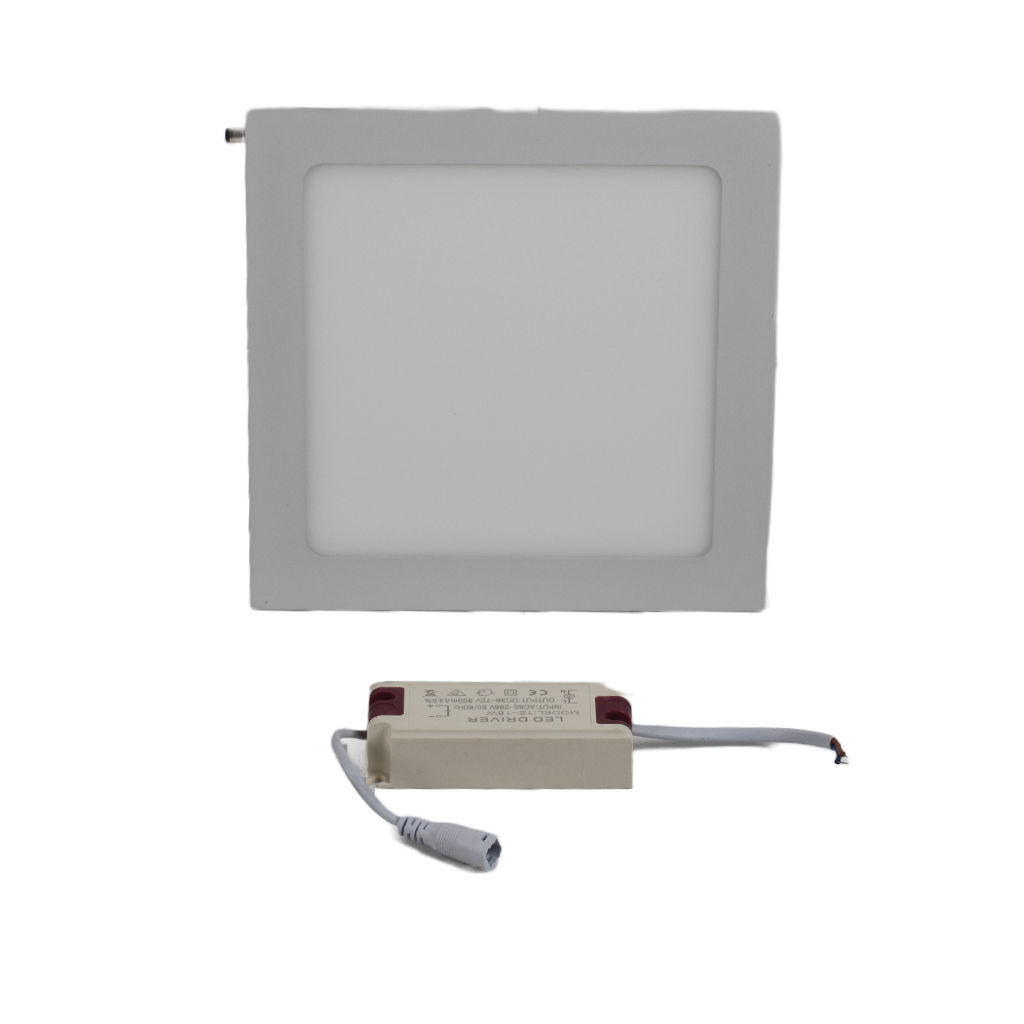 LED პანელური სანათი (კვადრატი) LEDEX Slim Panel Light (Square) 15w 4000K — LED განათება