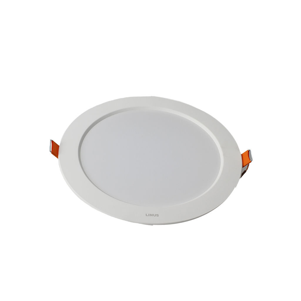 სანათი LINUS PC downlight 15W 3000K — ნათურა და ვაზნა