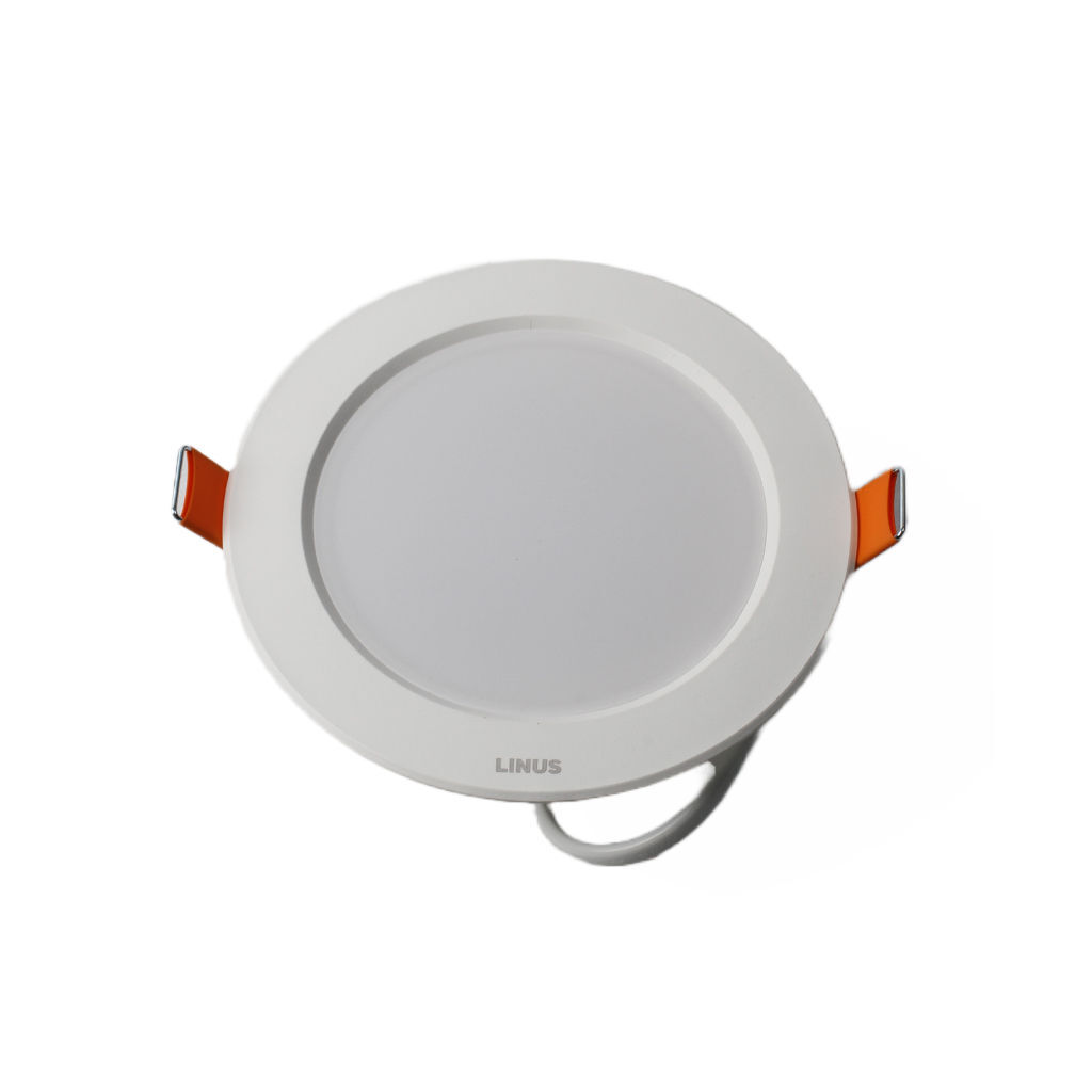 სანათი LINUS PC downlight 10W 3000K — ნათურა და ვაზნა