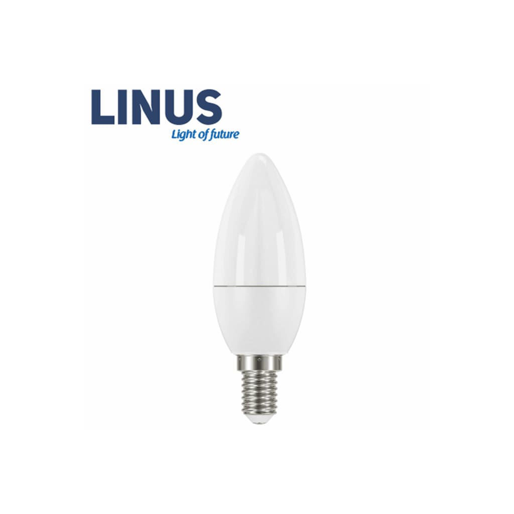 LED ნათურა ჭაღი 7.5W E14 4000K LINUS Lin82-2971 — ნათურა და ვაზნა