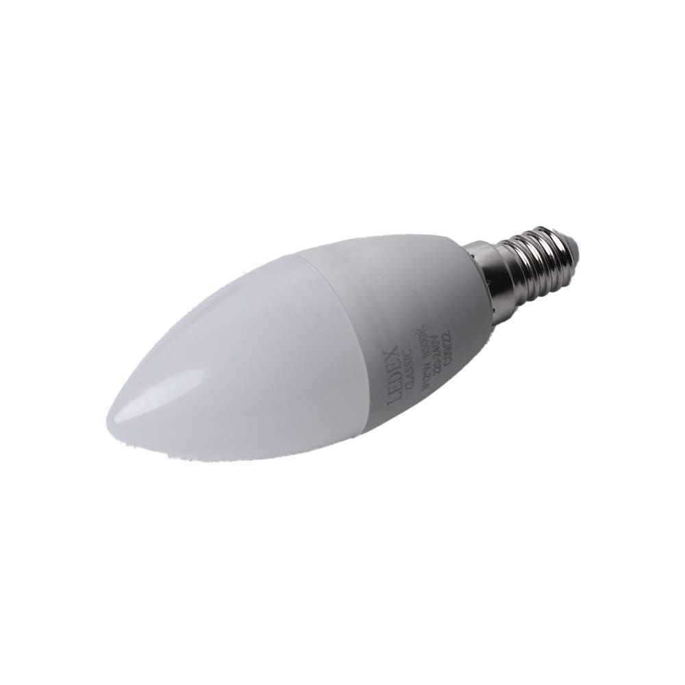 ნათურა ჭაღი 12W E14 6500K LEDEX LED50-0923 — ნათურა და ვაზნა