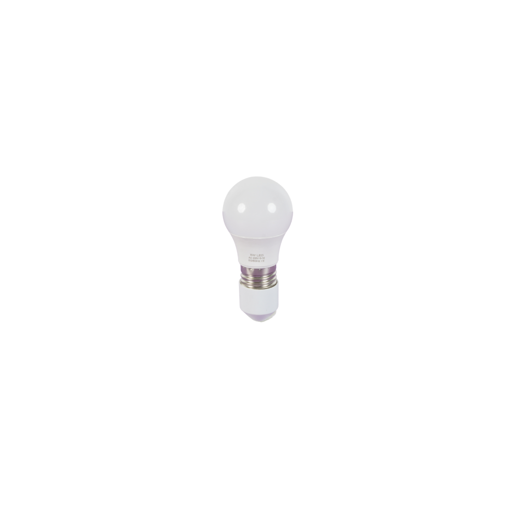 LED ნათურა 6500K (1018-1-5W-A50) — ნათურა და ვაზნა