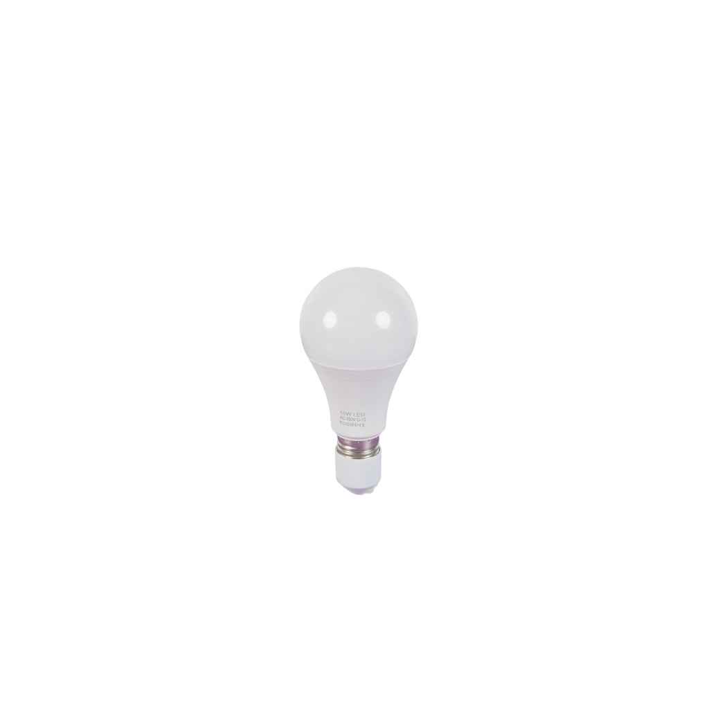 LED ნათურა 6500K (1018-5-15W-A70) — ნათურა და ვაზნა