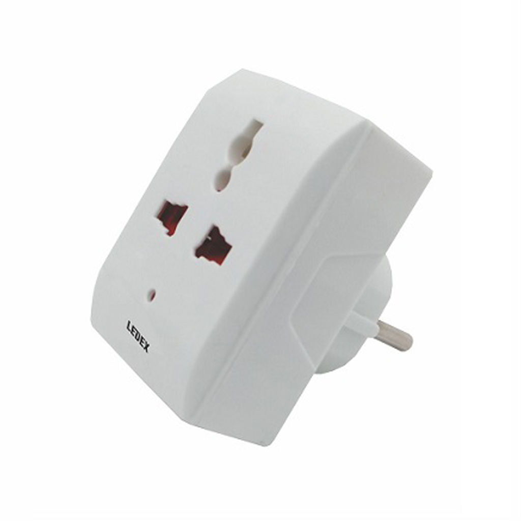 უნივერსალური ადაპტერი LEDEX-62310 — როზეტები და ჩამრთველები