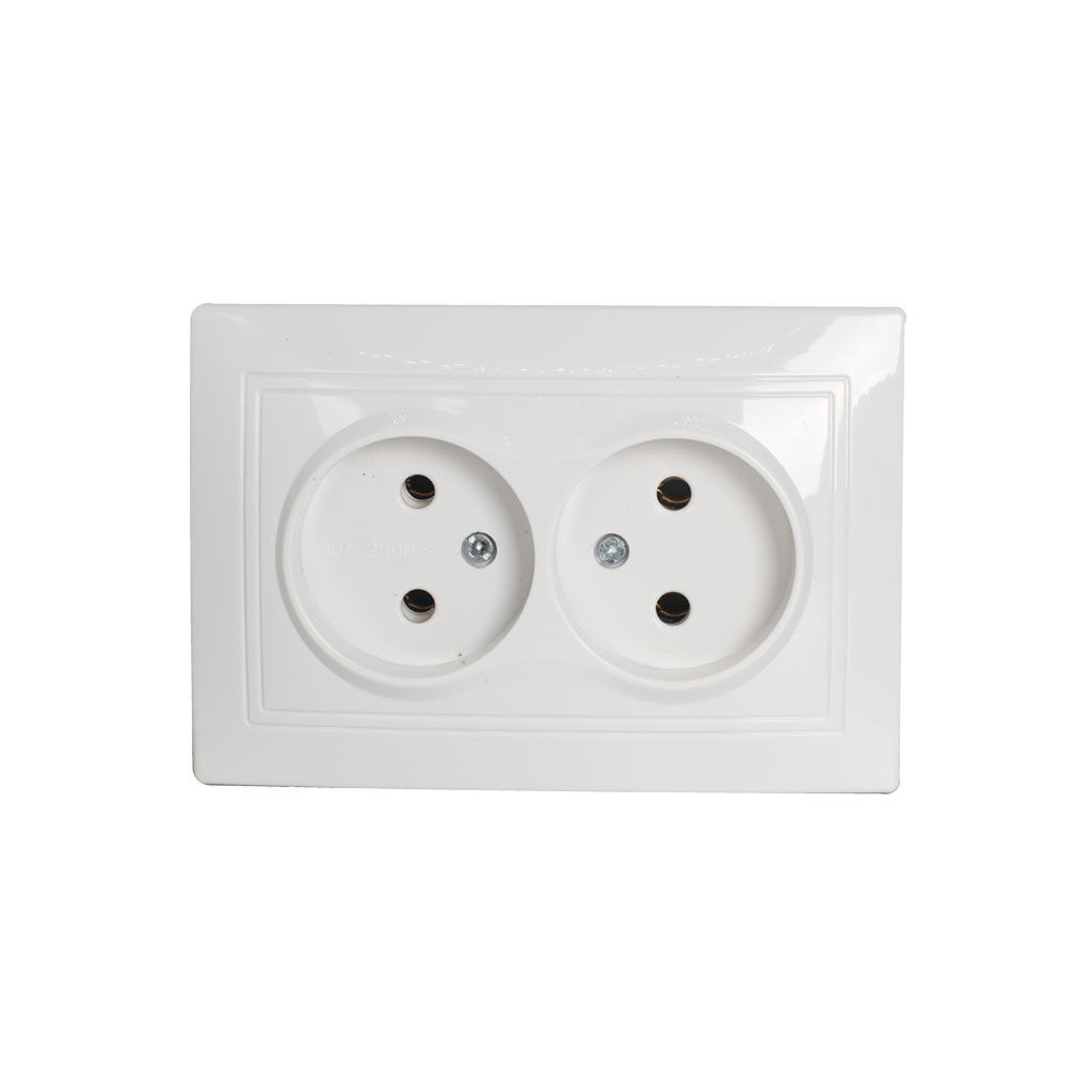 როზეტი 2-იანი 10 ა TDM SQ1814-0013 — როზეტები და ჩამრთველები