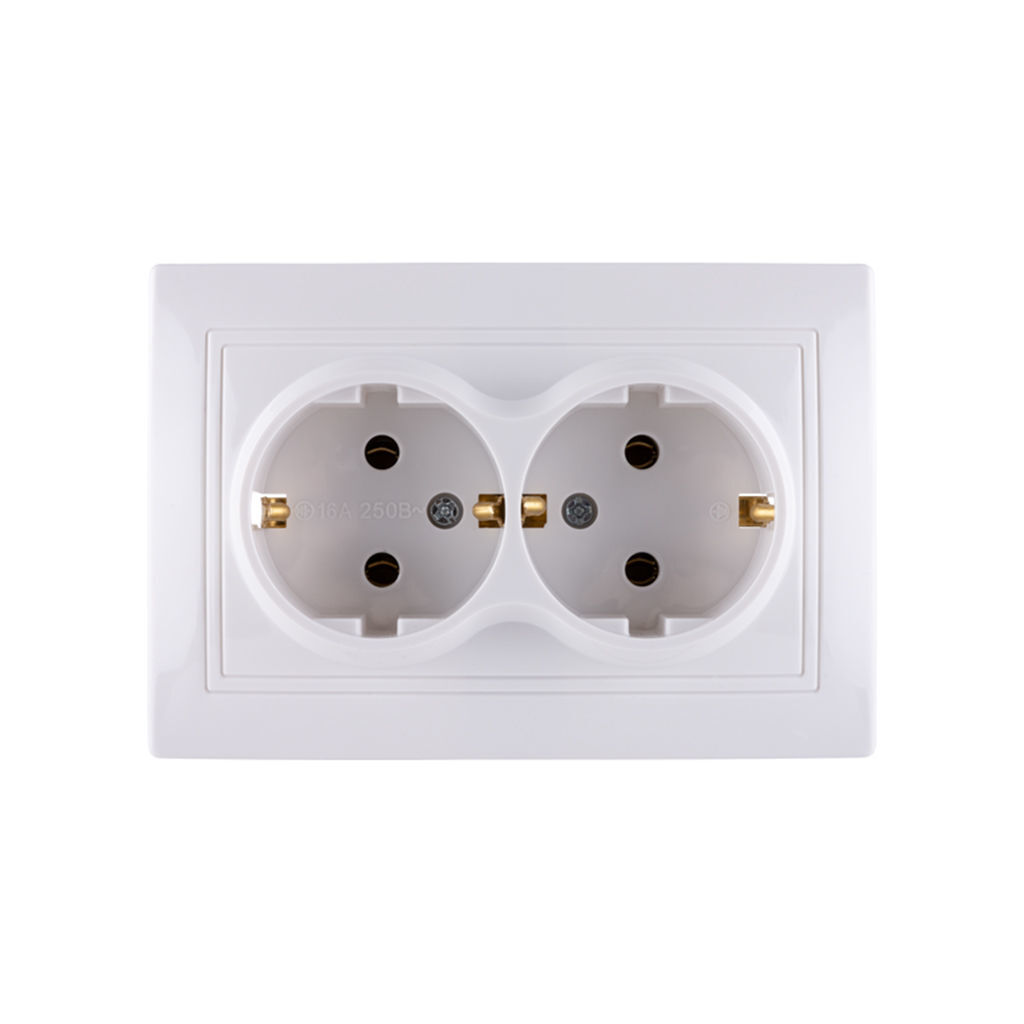 როზეტი 2-იანი 16 ა TDM SQ1814-0014 — როზეტები და ჩამრთველები