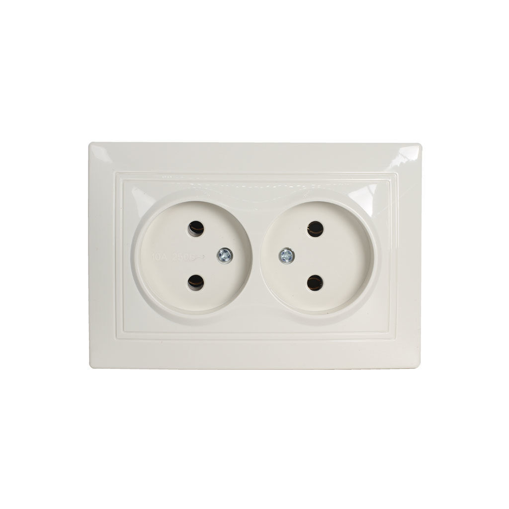 როზეტი 2-იანი 10 ა TDM SQ1814-0113 — როზეტები და ჩამრთველები