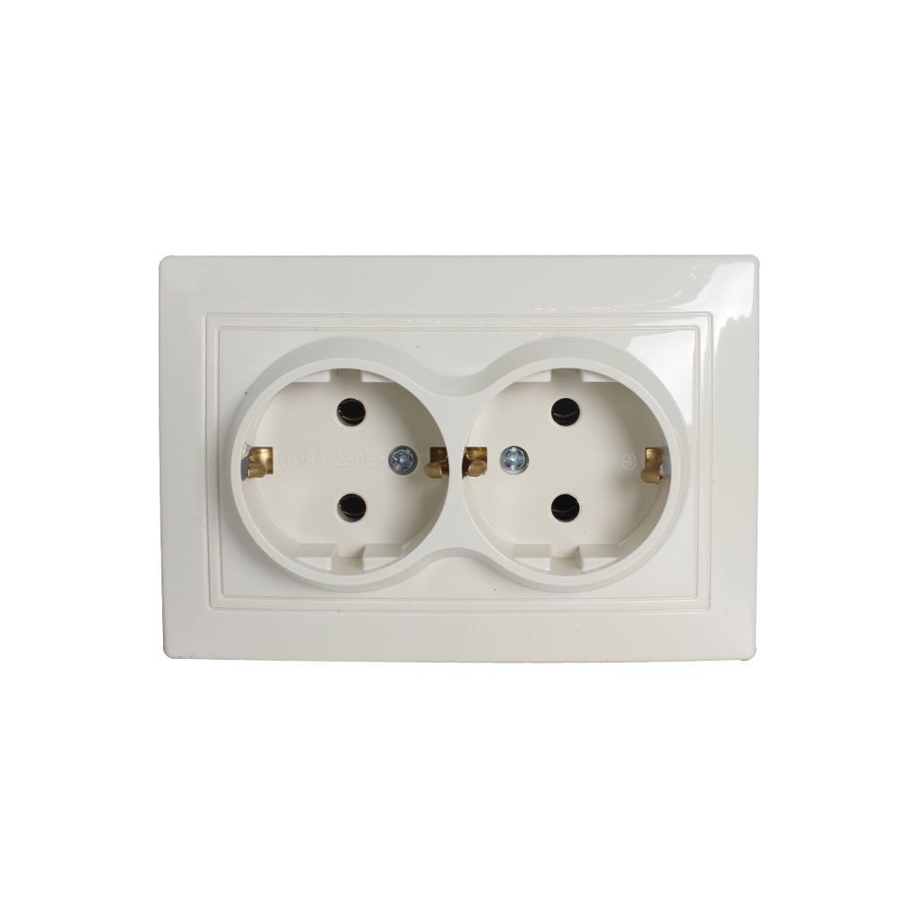 როზეტი 2-იანი 16 ა TDM SQ1814-0114 — როზეტები და ჩამრთველები
