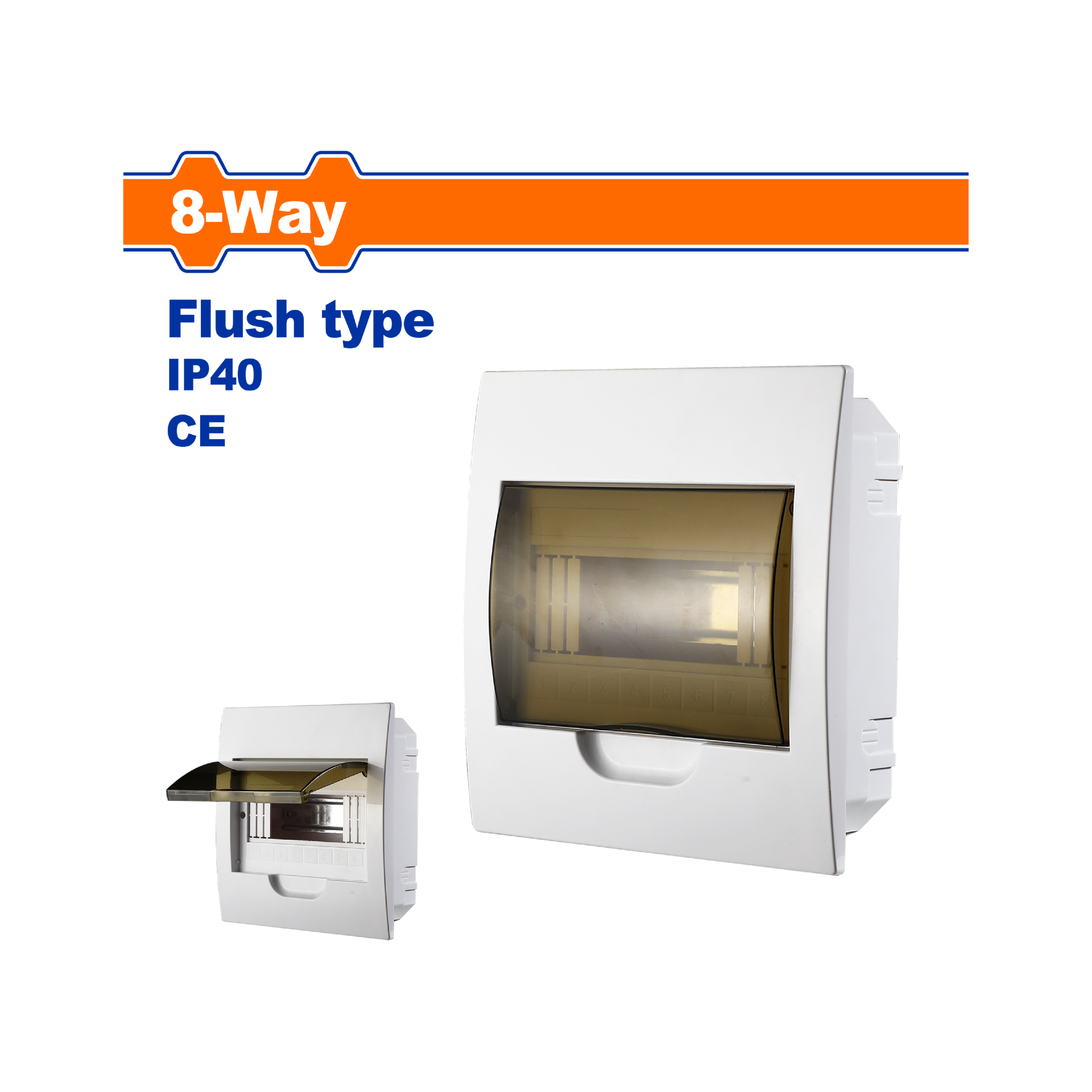 ელექტრო გამანაწილებელი ყუთი 222x208x90mm (WNJA508B) WADFOW — სამაგრები და აქსესუარები