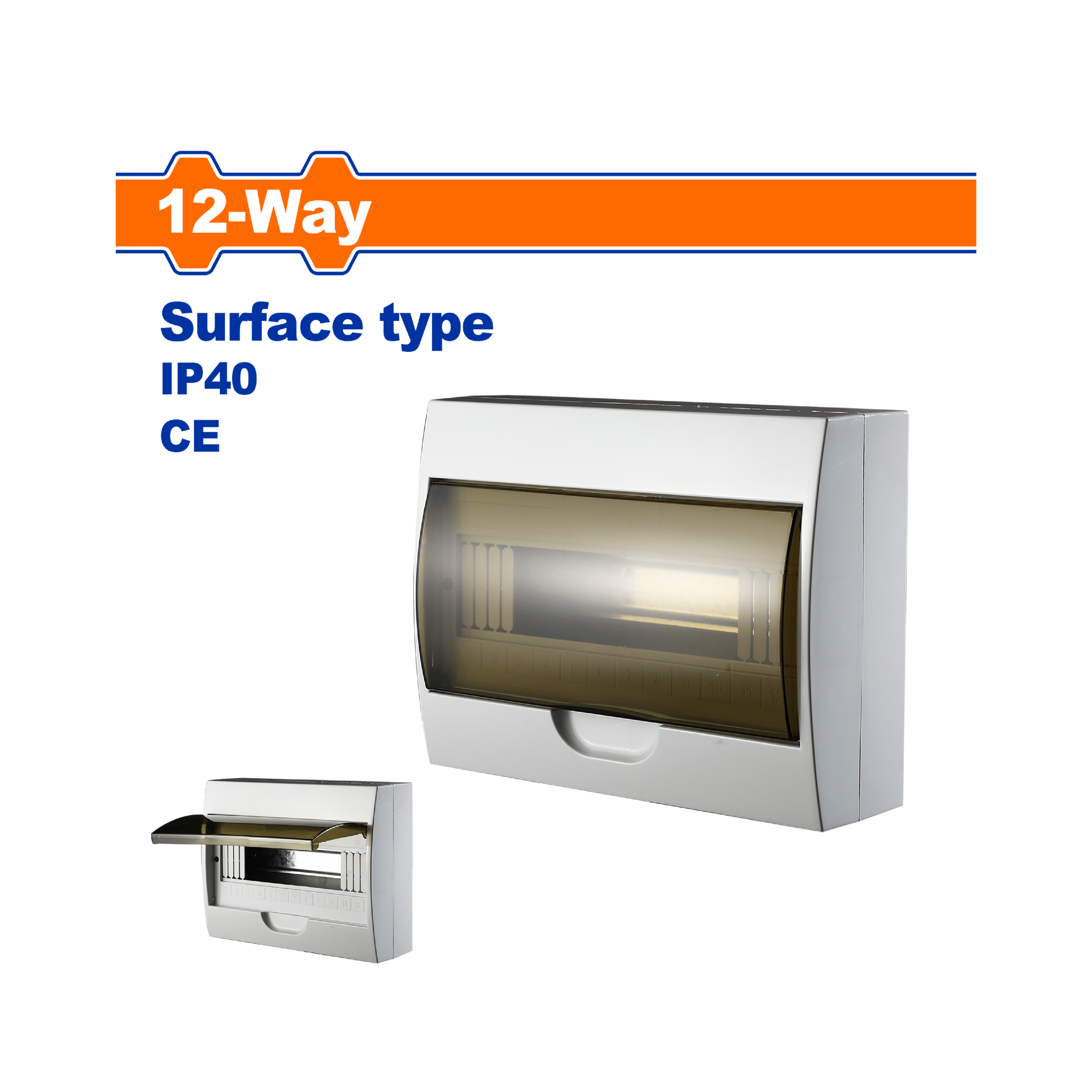 ელექტრო გამანაწილებელი ყუთი 255x200x95mm (WNJA512A) WADFOW — სამაგრები და აქსესუარები