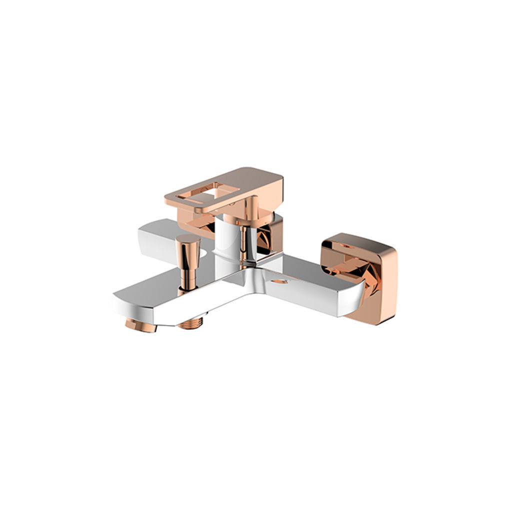 შემრევი ონკანი აბაზანისთვის BATH MIXER CHROME- ROSE GOLD (BB01065402) BIEN — არგოს ონკანი