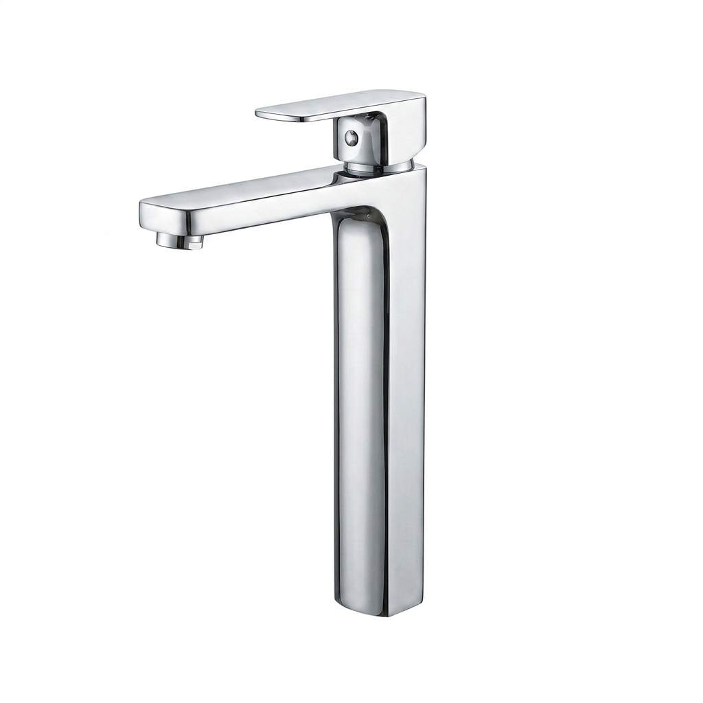 შემრევი ონკანი ხელსაბანისთვის Bien Salvo Tall Basin Mixer Chrome (BL21044123) — არგოს ონკანი