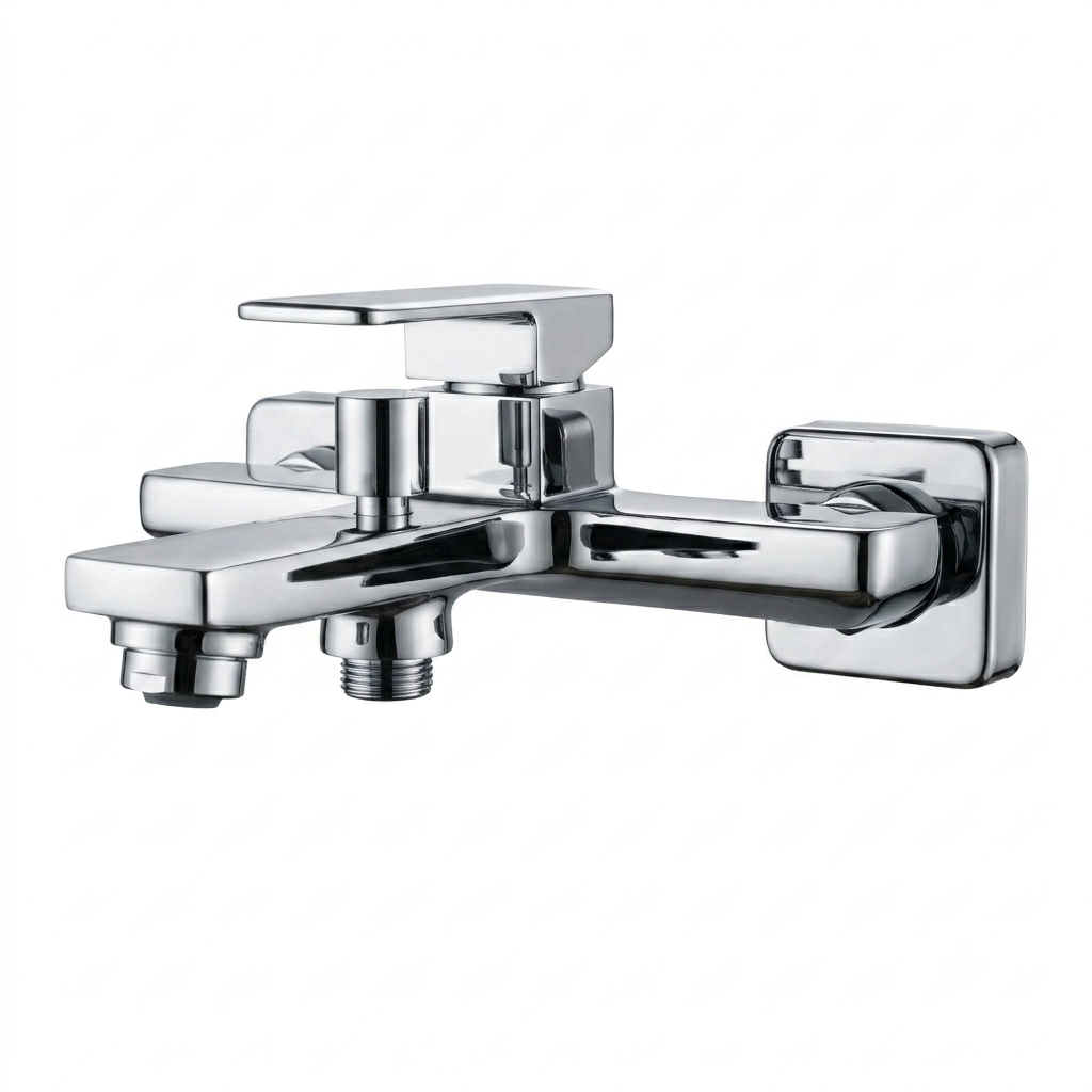 შემრევი ონკანი აბაზანისათვის Bien Dante Bath Mixer Chrome (BB01070102) — არგოს ონკანი