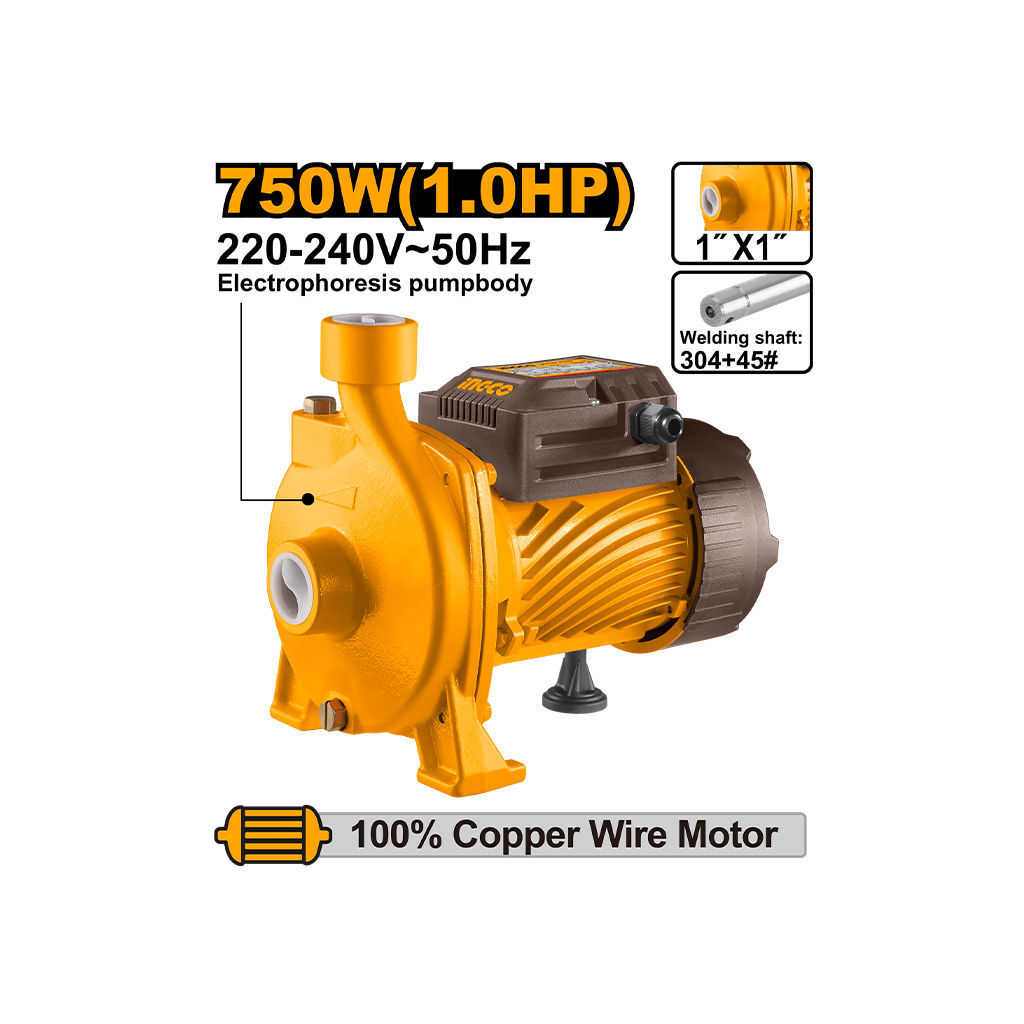 წყლის ტუმბო 750W (CPM75068) INGCO — წლის ტუმბო
