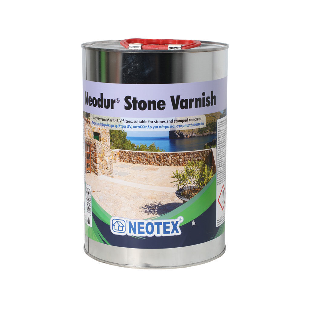 4ლტ ლაქი NEODUR STONE VARNISH 4LT — ლაქი