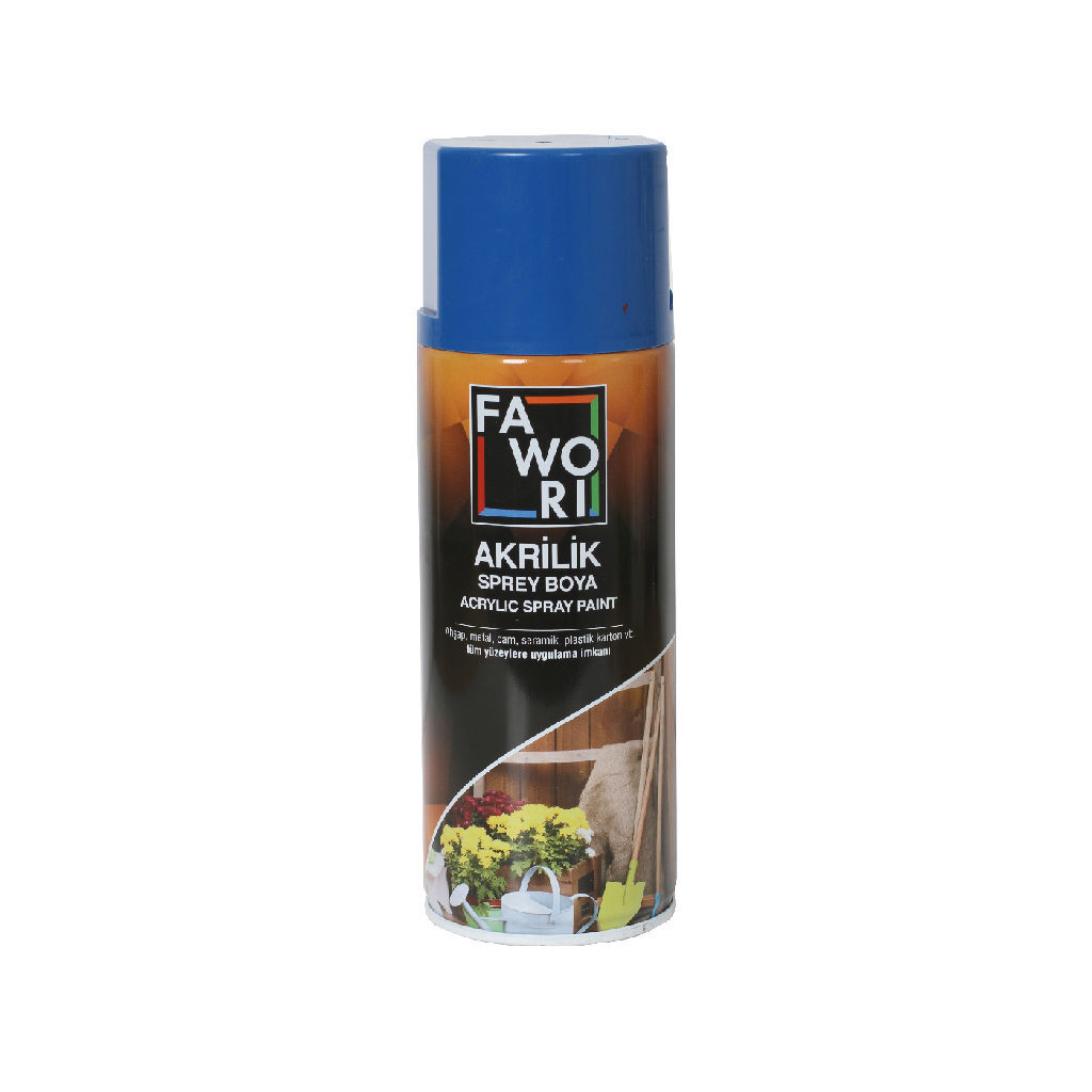 საღებავი სპრეი FAWORI AKR. SPREY RAL5017 ლურჯი 400ML — სპრეი საღებავი
