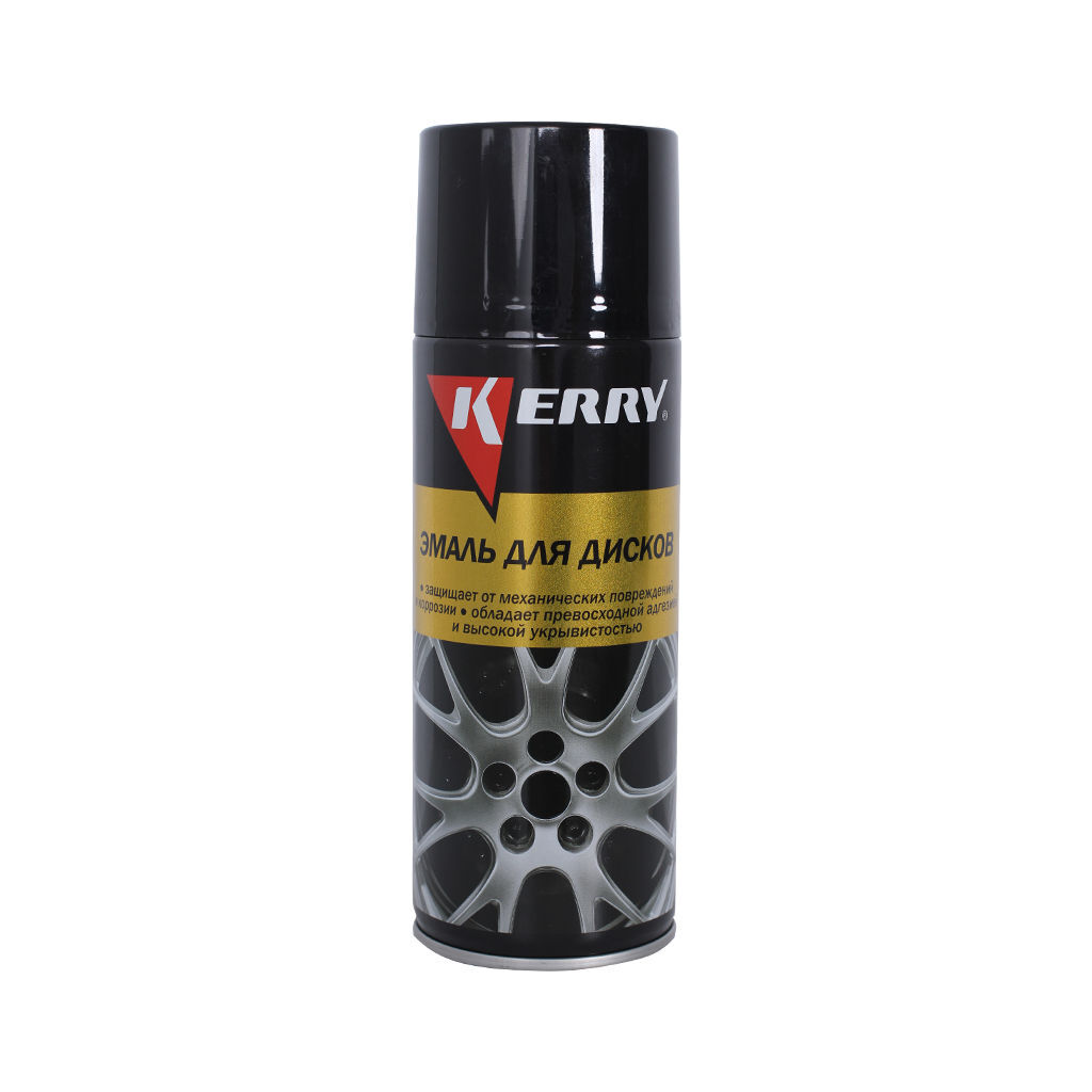 სპრეი დისკებისთვის შავი პრიალა 0.52 ლ KUDO KR-960.3 — სპრეი საღებავი