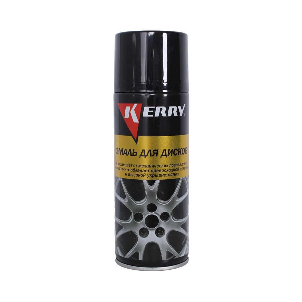 სპრეი დისკებისთვის შავი პრიალა 0.52 ლ KUDO KR-960.6 — სპრეი საღებავები