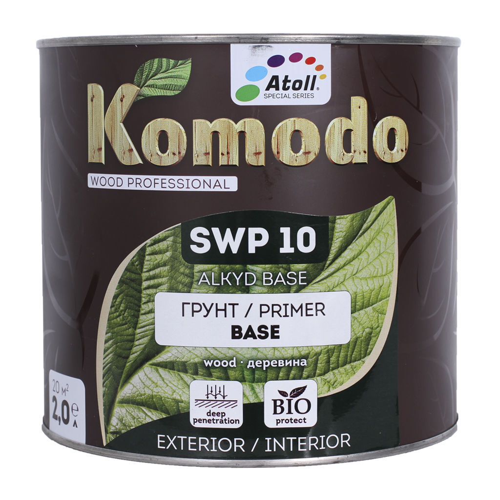 2ლ ხის საგრუნტავი COMODO SWP-10 — გრუნტი