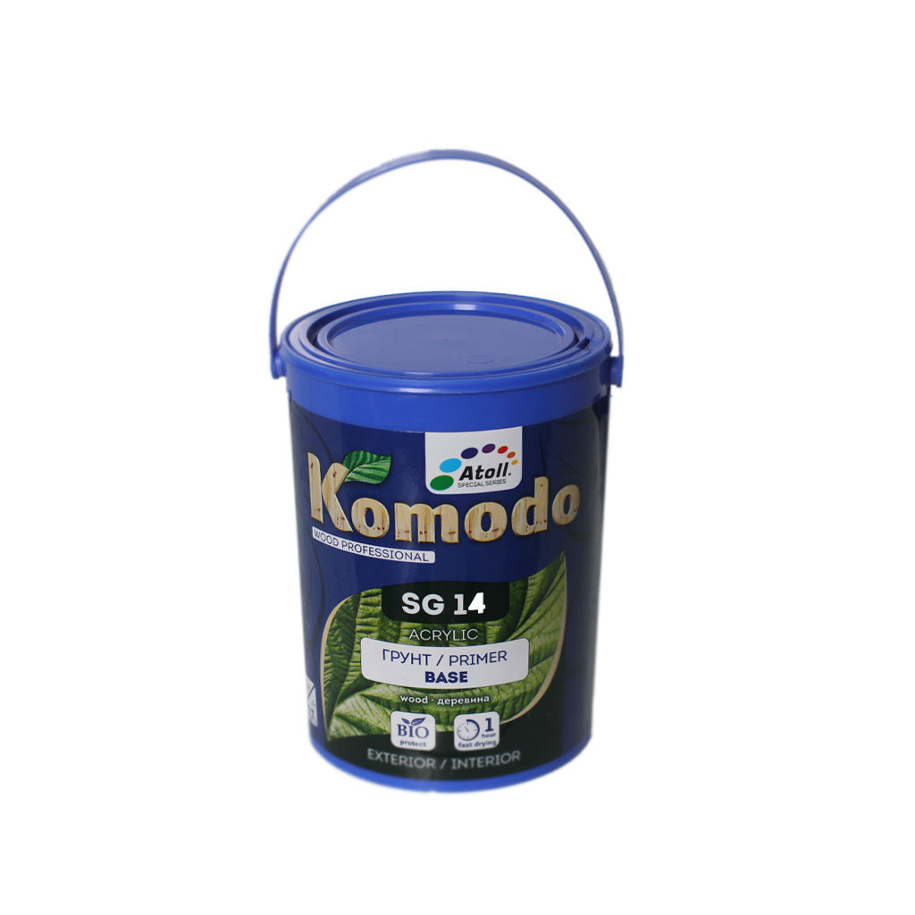 0.7ლ საგრუნტავი ხის KOMODO SG-14 — ხის საფარი