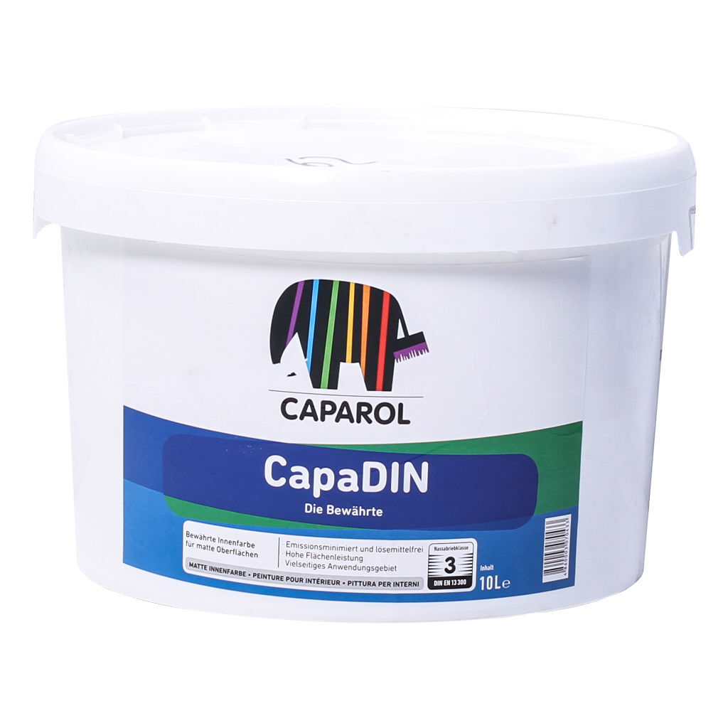 10 ლ ინტერიერის საღებავი CAPAROL Capadin — ინტერიერის საღებავი
