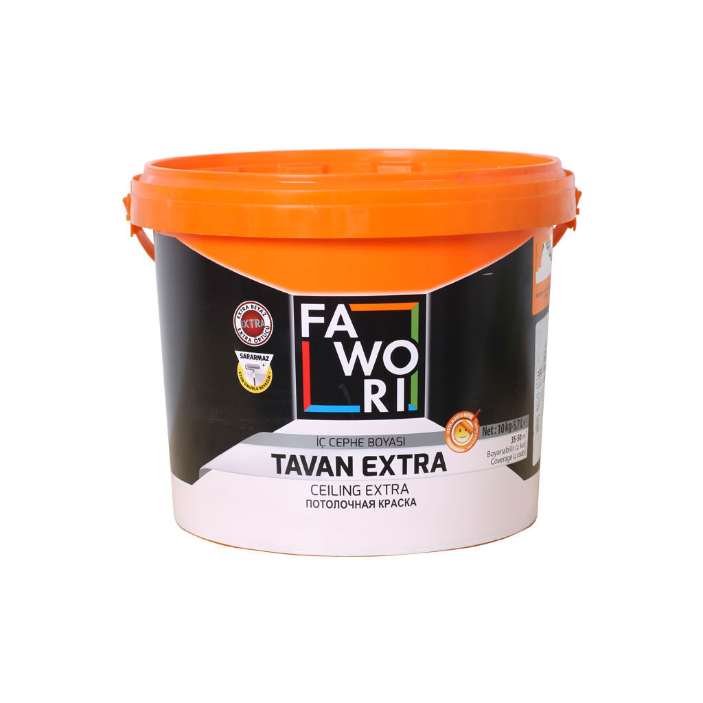 ჭერის საღებავი 10კგ FW EXTRA CEILING — ინტერიერის საღებავი