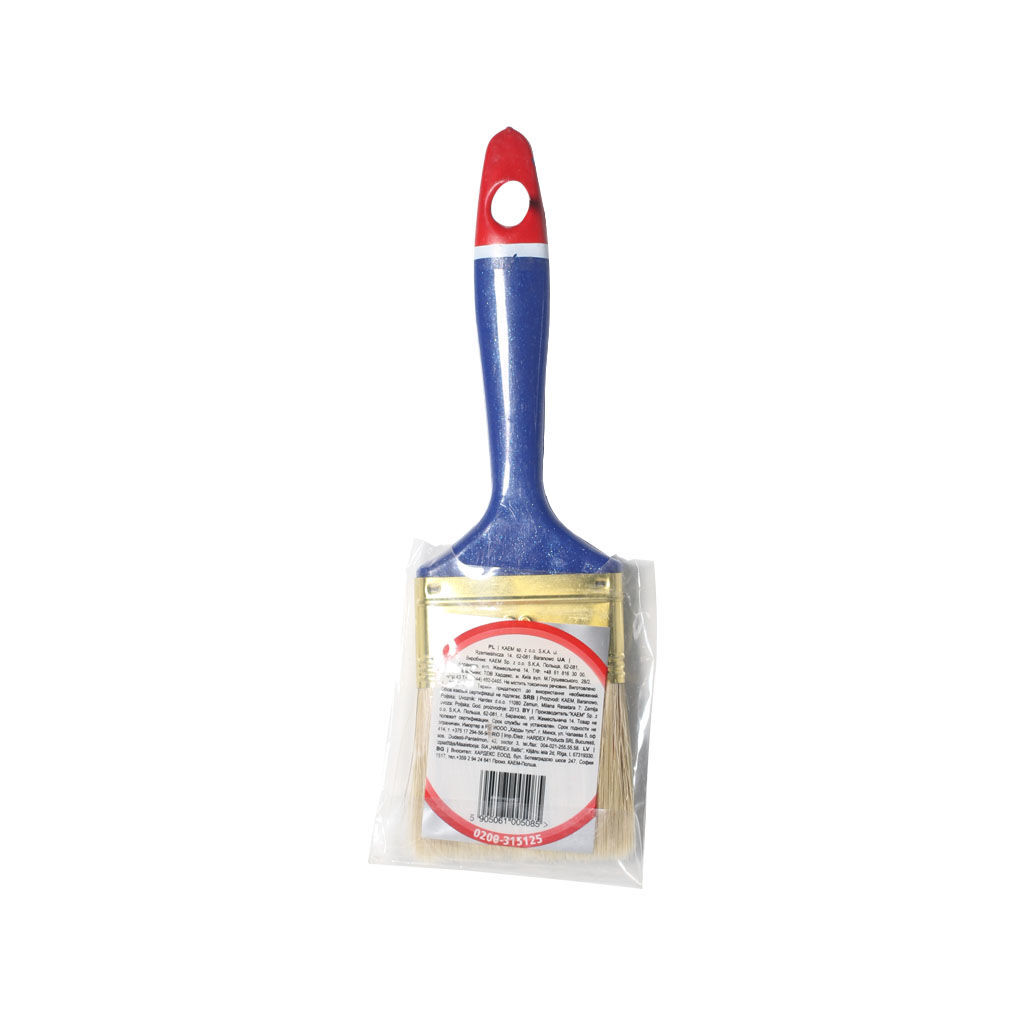 ბრტყელი ფუნჯი 2.5'' HARDY 0200-315125 — სამღებრო ხელსაწყოები