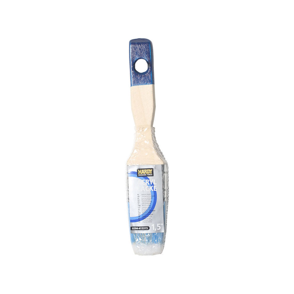 ბრტყელი ფუნჯი 1.5'' HARDY 0204-415315 — სამღებრო ხელსაწყოები