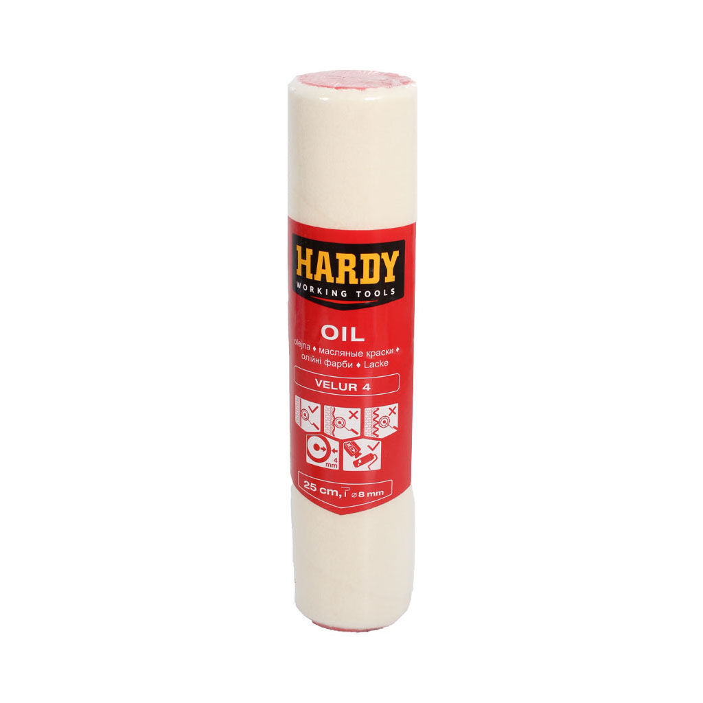 ლილვაკის ბალიში ლაქებისთვის 25 სმ HARDY 0110-384825 — სამღებრო ხელსაწყოები