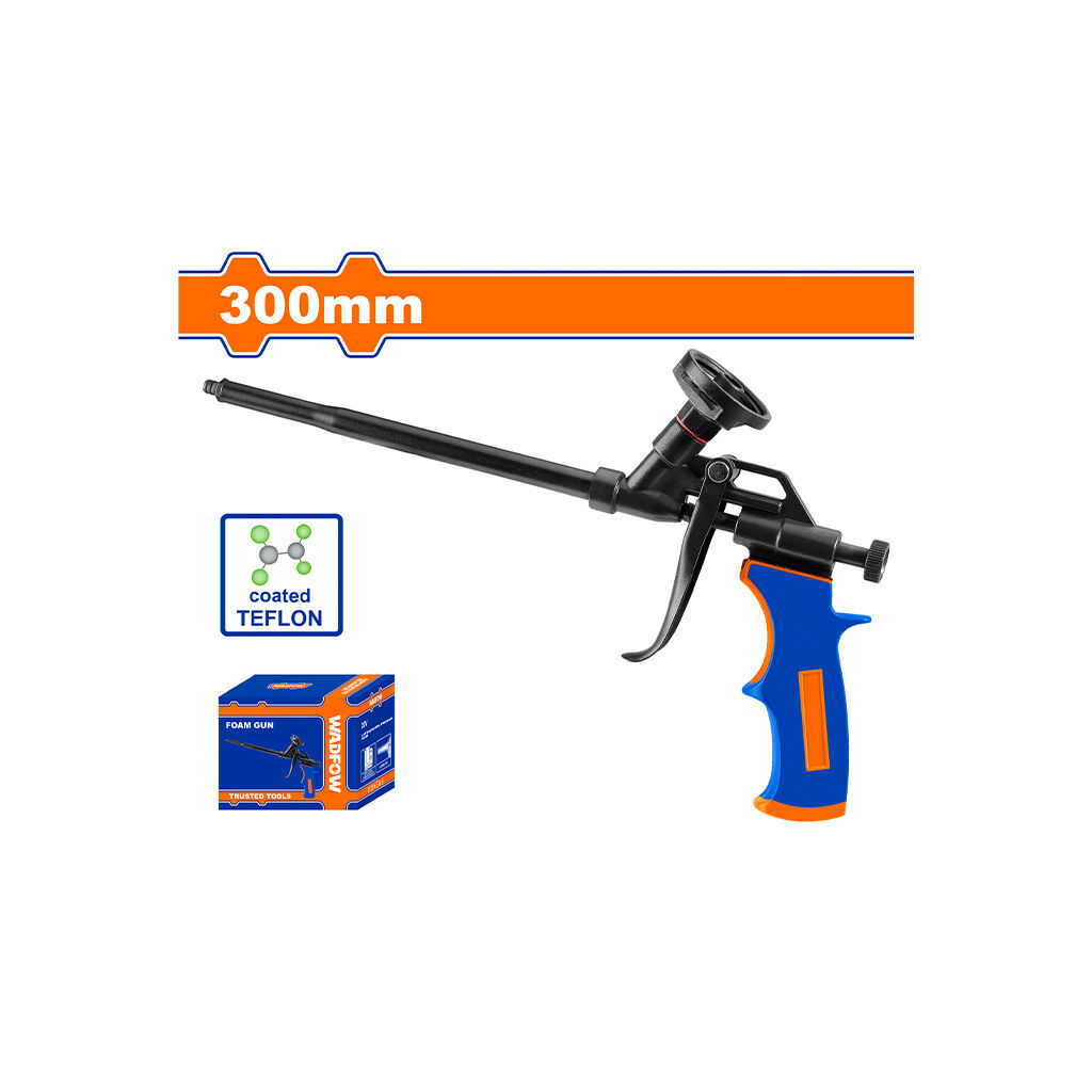 სილიკონის თოფი ალუმინის 300მმ (WFPQ1302) WADFOW — სამღებრო ხელსაწყოები