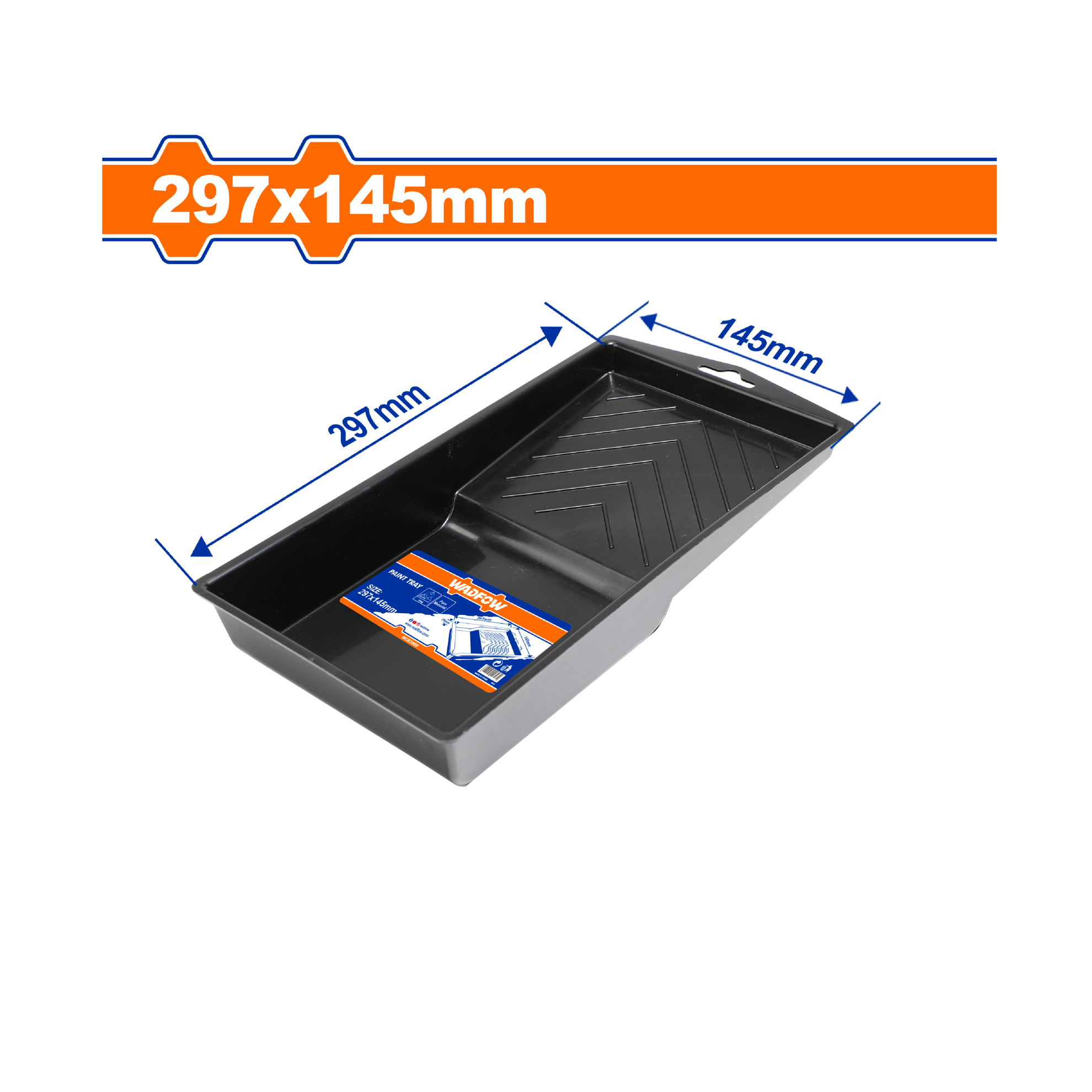 სამღებრო ჯამი 145*297*42mm (WCB3909) WADFOW — სამღებრო ხელსაწყოები