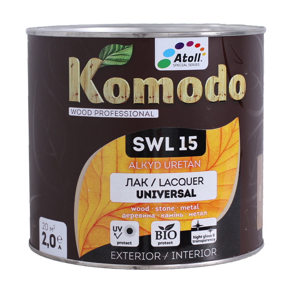 2ლ ლაქი კაკალი COMODO SWL-15 — ლაქი