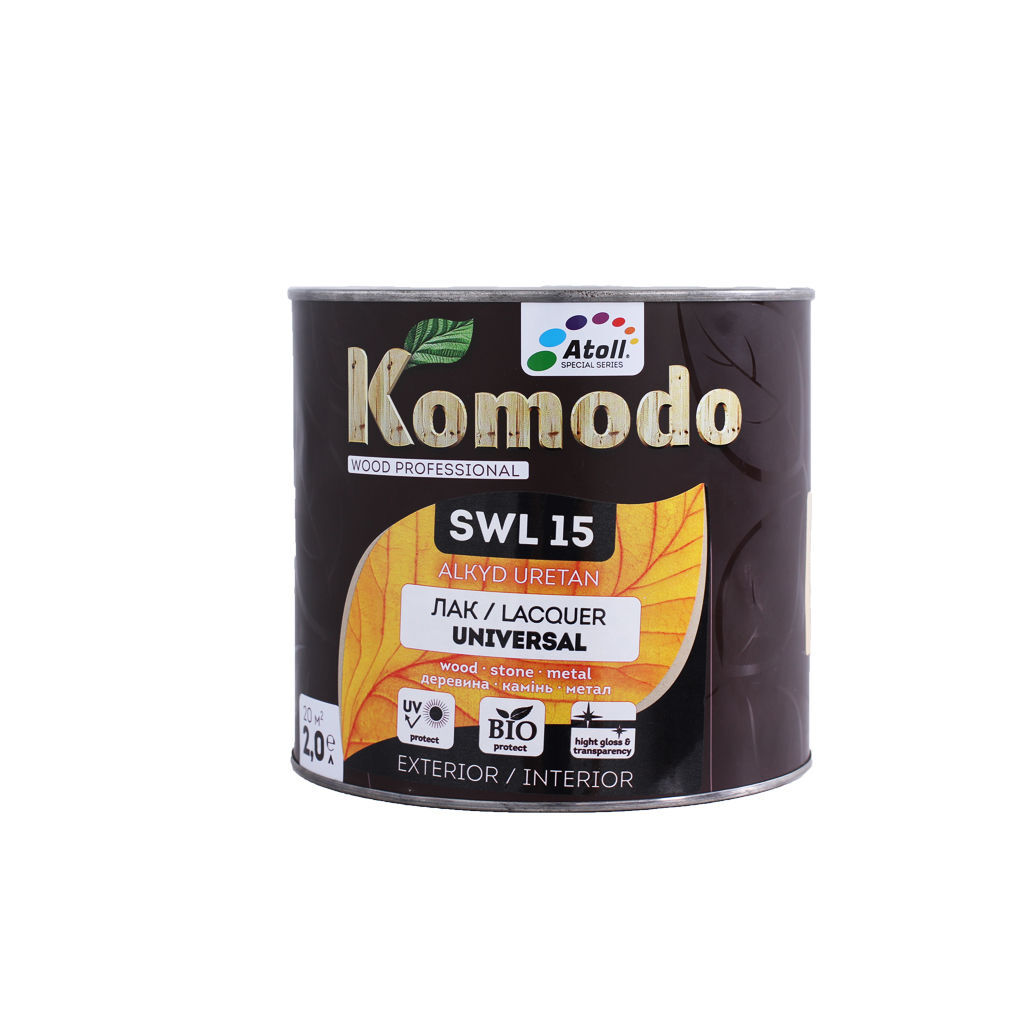 2ლ ლაქი პრიალა COMODO SWL-15 — ლაქი
