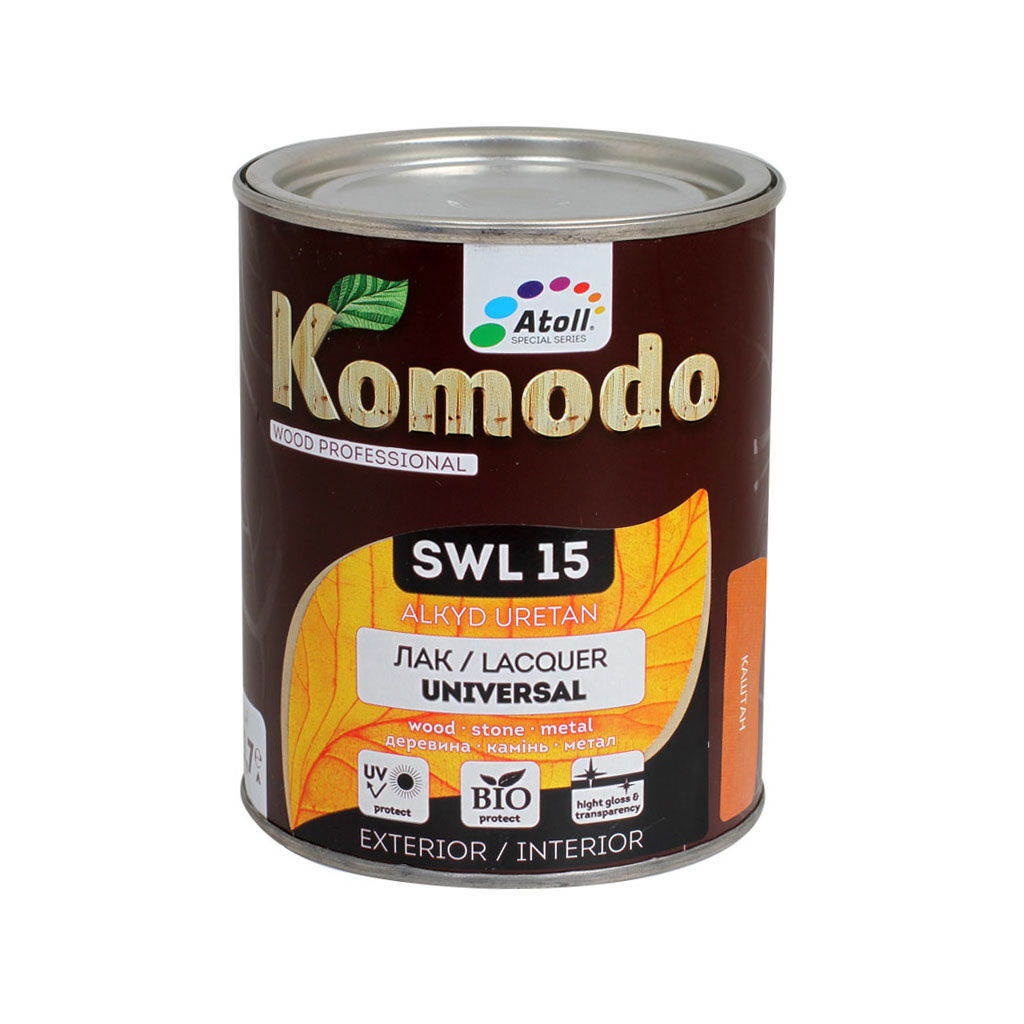 0.7ლ ლაქი წაბლი KOMODO SWL-15 — ლაქი