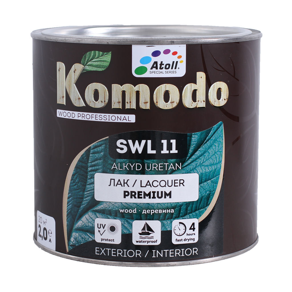 2ლ ლაქი პრიალა KOMODO SWL-11 — ლაქი