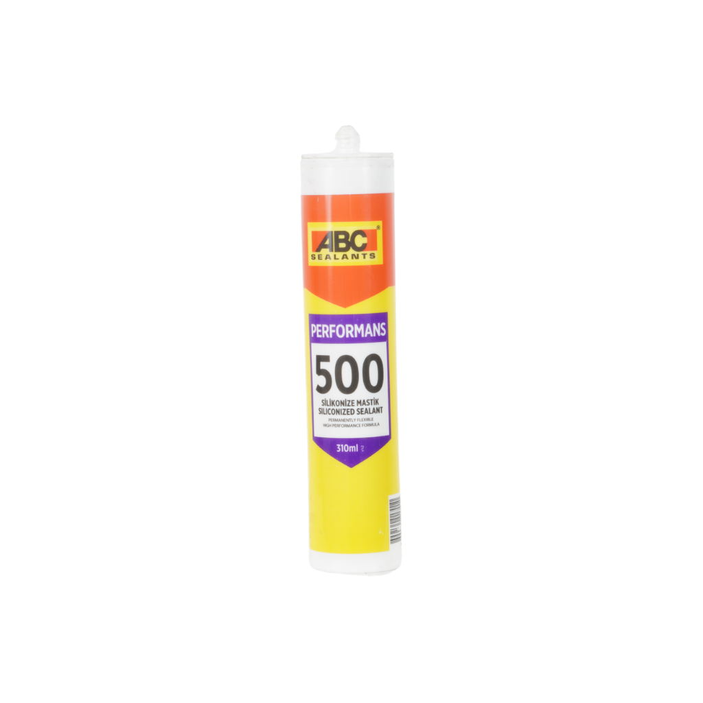 სილიკონი-მასტიკი თეთრი ABC 500 performanc 310 მლ — სილიკონი და ჰერმეტკი