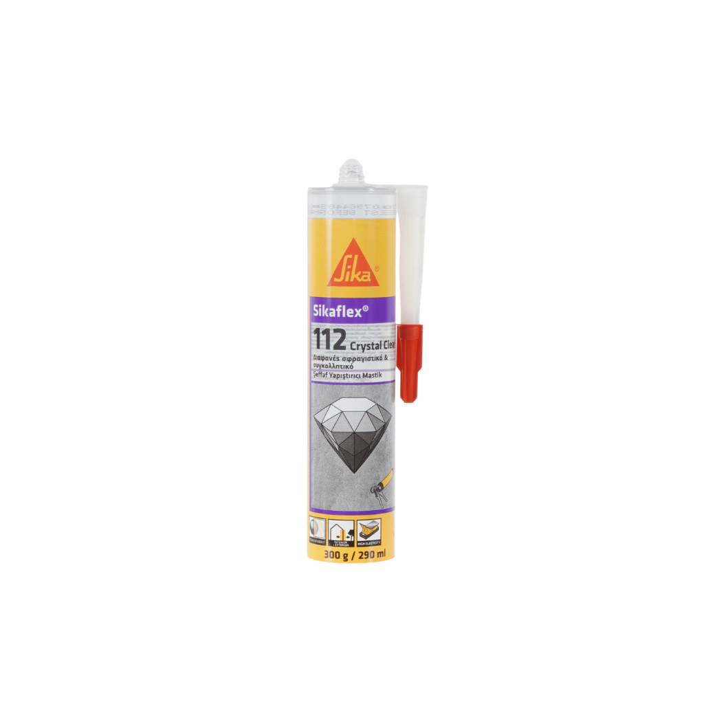 სილიკონი უფერო SIKAFLEX 112 290ml — სილიკონი და ჰერმეტკი