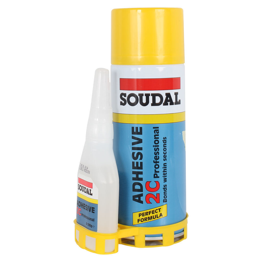 წებო MDF 400მლ+100გრ SOUDAL — წებო