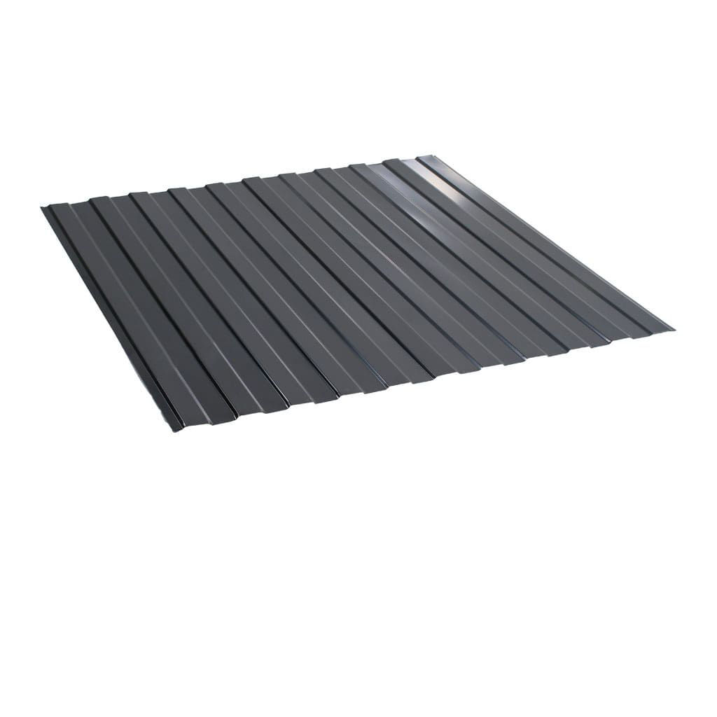 პროფილირებული ფერადი თუნუქი 0.45X1190 პრიალა RAL 7016 (სამხრეთ კორეა) NOVA — თუნუქის სახურავი