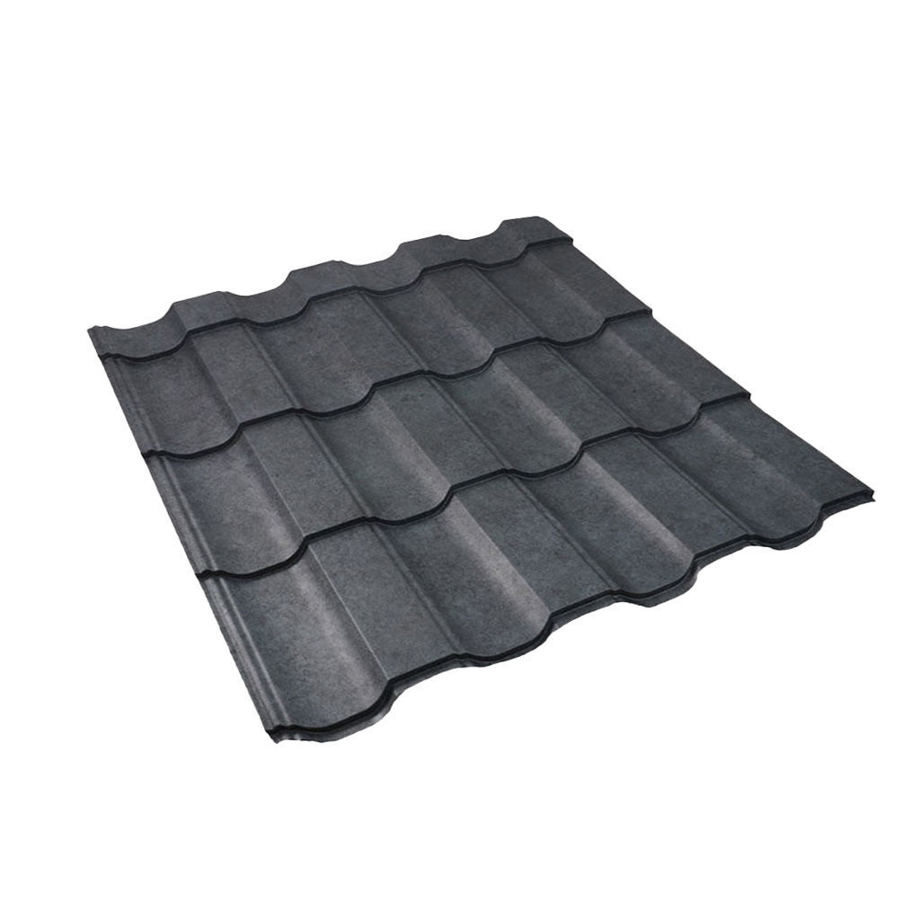 მეტალოკრამიტი ფერადი თუნუქის სახურავი 0.45X1200 ხაოიანი princoat stonecoat blue (სამხრეთ კორეა) NOVA — თუნუქის სახურავი