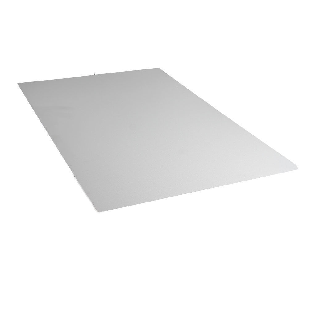 სწორი ფურცელი ფერადი თუნუქისგან 0.45X1250 პრიალა RAL 9002 (სამხრეთ კორეა) NOVA — თუნუქის სახურავი