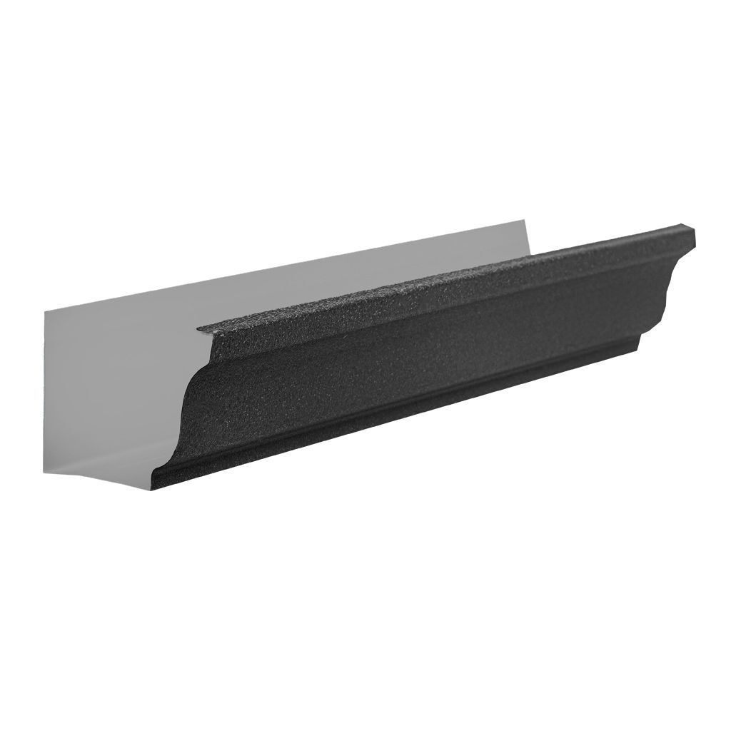 საწვიმარი ღარი 0.50X300 RAL 9005 WRINKLE — სანიაღვრე სისტემები